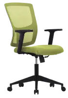 VALERIO židle kancelářská, látka zelená