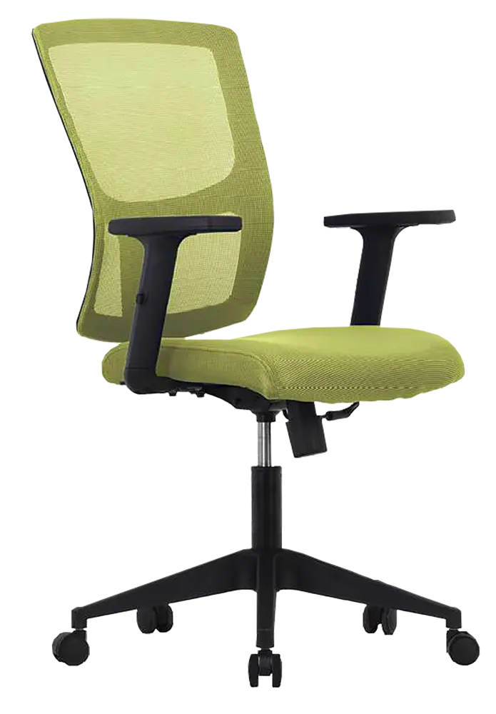 VALERIO židle kancelářská, látka zelená