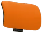 PD - BOL podhlavník - 3D stavitelný, koženka AN AN 030 - koženka oranžová