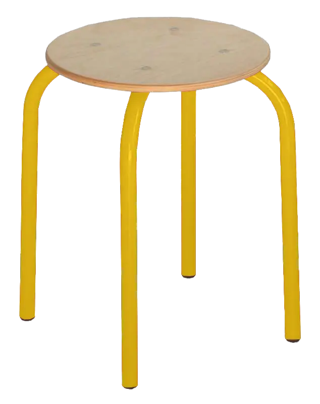 TANA, taburetka RAL 1028 - žlutá