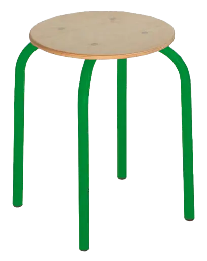 TANA, taburetka RAL 6029 - zelená