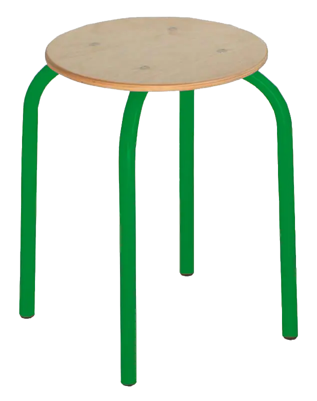 TANA, taburetka RAL 6029 - zelená