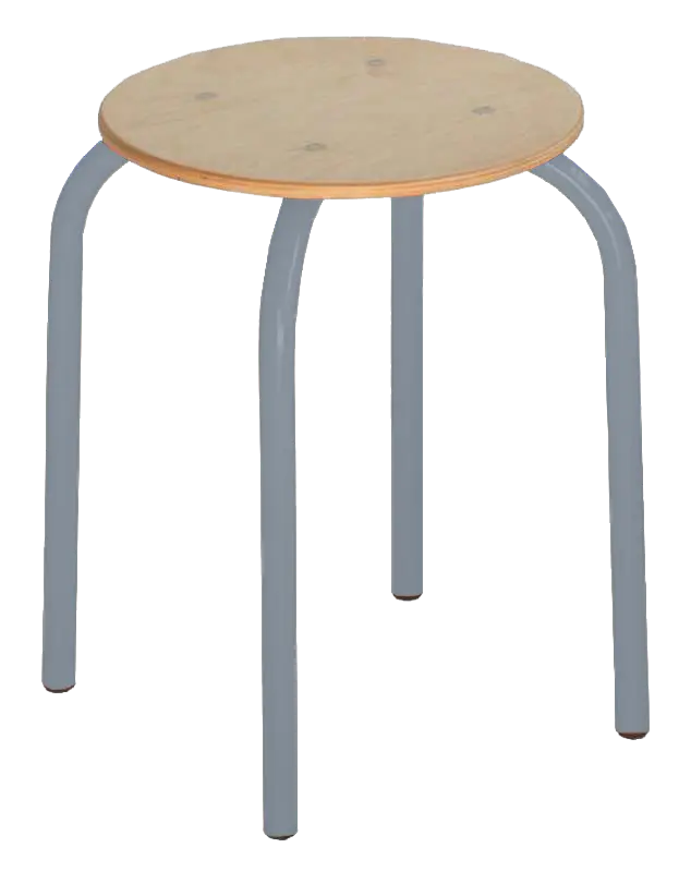 TANA, taburetka RAL 7046 - šedá