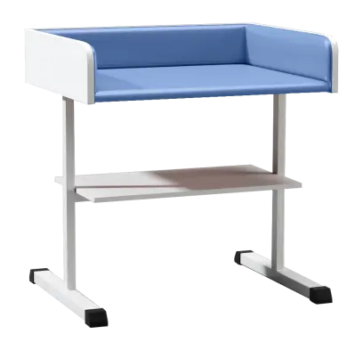 PP - 961 pult přebalovací čalouněný s policí blue no.7 - modrá