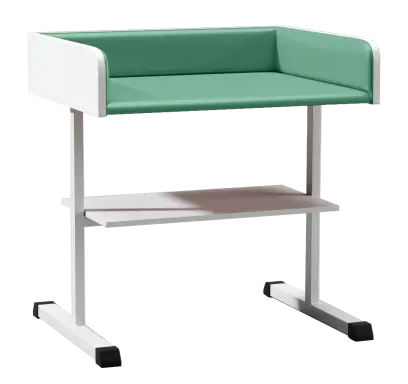 PP - 961 pult přebalovací čalouněný s policí green no.6 - zelená