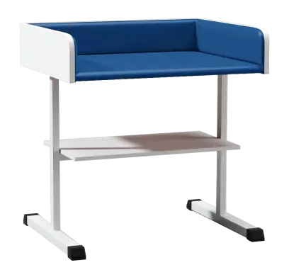 PP - 961 pult přebalovací čalouněný s policí dark blue no.8 - tmavě modrá