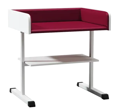 PP - 961 pult přebalovací čalouněný s policí wine no.18 - vínová