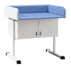 PP - 962 pult přebalovací čalouněný se skříňkou blue no.7 - modrá