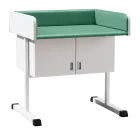 PP - 962 pult přebalovací čalouněný se skříňkou green no.6 - zelená