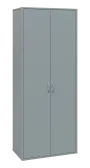 OSR 5 - 81 šatní skříň, 2-dveřová, výsuvné ramínko, šatní vložka, 1800x800x400, šedá