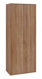 OSR 5 - 81 šatní skříň, 2-dveřová, výsuvné ramínko, šatní vložka, 1800x800x400, dub bardolino