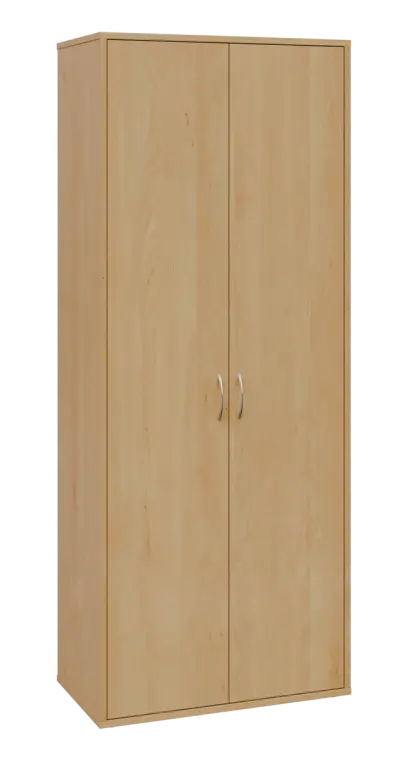 OSR 5 - 81 šatní skříň, 2-dveřová, výsuvné ramínko, šatní vložka, 1800x800x400, javor horský