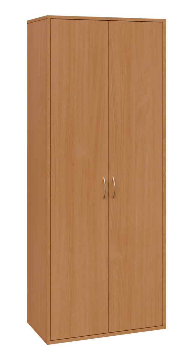 OSR 5 - 81 šatní skříň, 2-dveřová, výsuvné ramínko, šatní vložka, 1800x800x400, buk royal