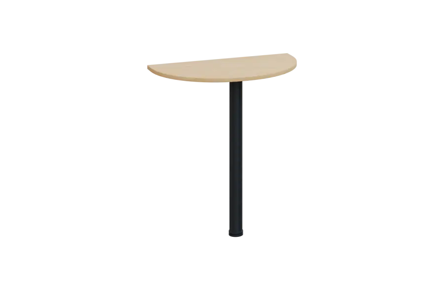 EJD 1 - 70 přístavba jednací, kovová podnož černá, síla desky 18 mm, široká 700 mm, bříza irská