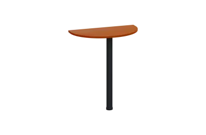 EJD 1 - 70 přístavba jednací, kovová podnož černá, síla desky 18 mm, široká 700 mm, třešeň šumavská