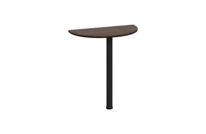 EJD 1 - 70 přístavba jednací, kovová podnož černá, síla desky 18 mm, široká 700 mm, ořech královský