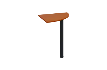 ES 26 - 6 deska spojovací s nohou, deska 25 mm lamino - třešeň šumavská, podnož černá