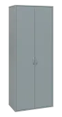 OV 5 - 8D kancelářská skříň, 2-dveřová, 1800x800x400, šedá