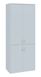 OV 5 - 84D kancelářská skříň, 4-dveřová, 1800x800x400, bílá