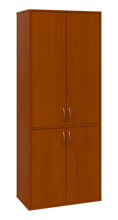 OV 5 - 84D kancelářská skříň, 4-dveřová, 1800x800x400, třešeň šumavská