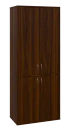 OV 5 - 84D kancelářská skříň, 4-dveřová, 1800x800x400, ořech královský