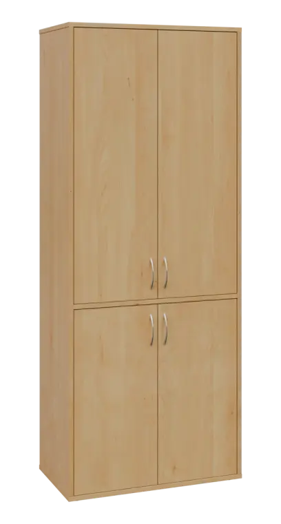 OV 5 - 84D kancelářská skříň, 4-dveřová, 1800x800x400, javor horský