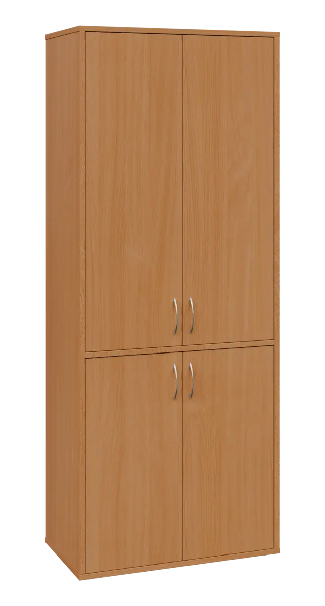 OV 5 - 84D kancelářská skříň, 4-dveřová, 1800x800x400, buk royal