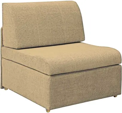 VERONA křeslo rozkládací, koženka NOEMI 23 - koženka béžová