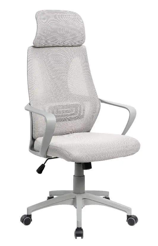 NOEMI - G židle kancelářská, šedá kostra, šedá