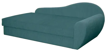 MATYLDA válenda celočalouněná, látka BORA B 57 -  látka tyrkysová