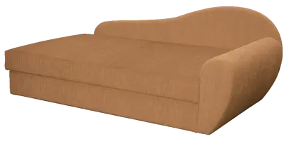 MATYLDA rošt, válenda celočalouněná, látka BEST 09 - látka písková