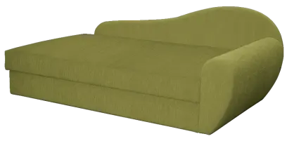 MATYLDA rošt, válenda celočalouněná, látka BEST 22 - látka kiwi