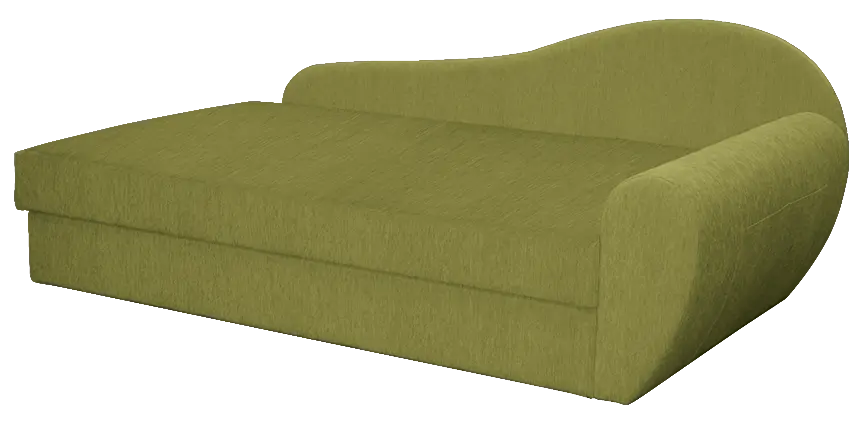 MATYLDA rošt, válenda celočalouněná, látka BEST 22 - látka kiwi