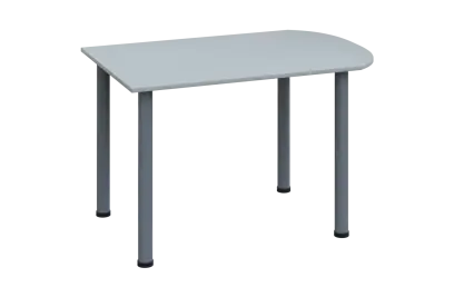 EJ 18 - 12 přístavba jednací, kovová podnož stříbrná, síla desky 18 mm, široká 1200 mm, šedá