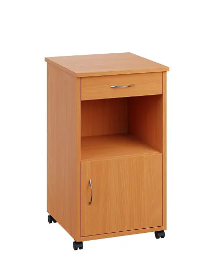 NSL - 17 stolek noční k lůžku, pravostranný, lamino - buk Royal