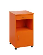 NSL - 17 stolek noční k lůžku, pravostranný, lamino - pomeranč