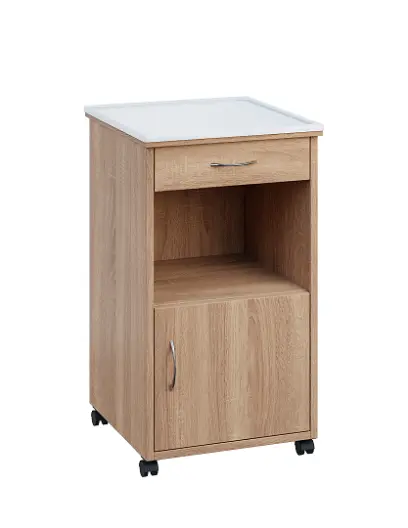 NSL - 17 PV stolek noční k lůžku, pravostranný, lamino - dub bardolino