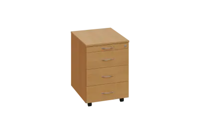 EKC 1 - 01 kontejner pojízd., deska 18 mm, c. zám. lamino - buk Royal