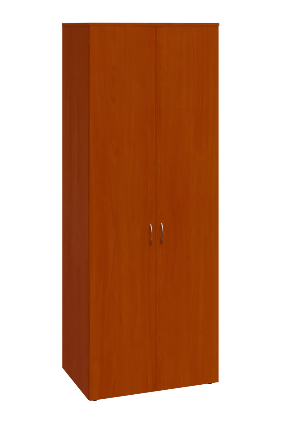 ESR 6 - 81 šatní skříň, 2-dveřová, výsuvné ramínko, 2150x800x400, třešeň šumavská