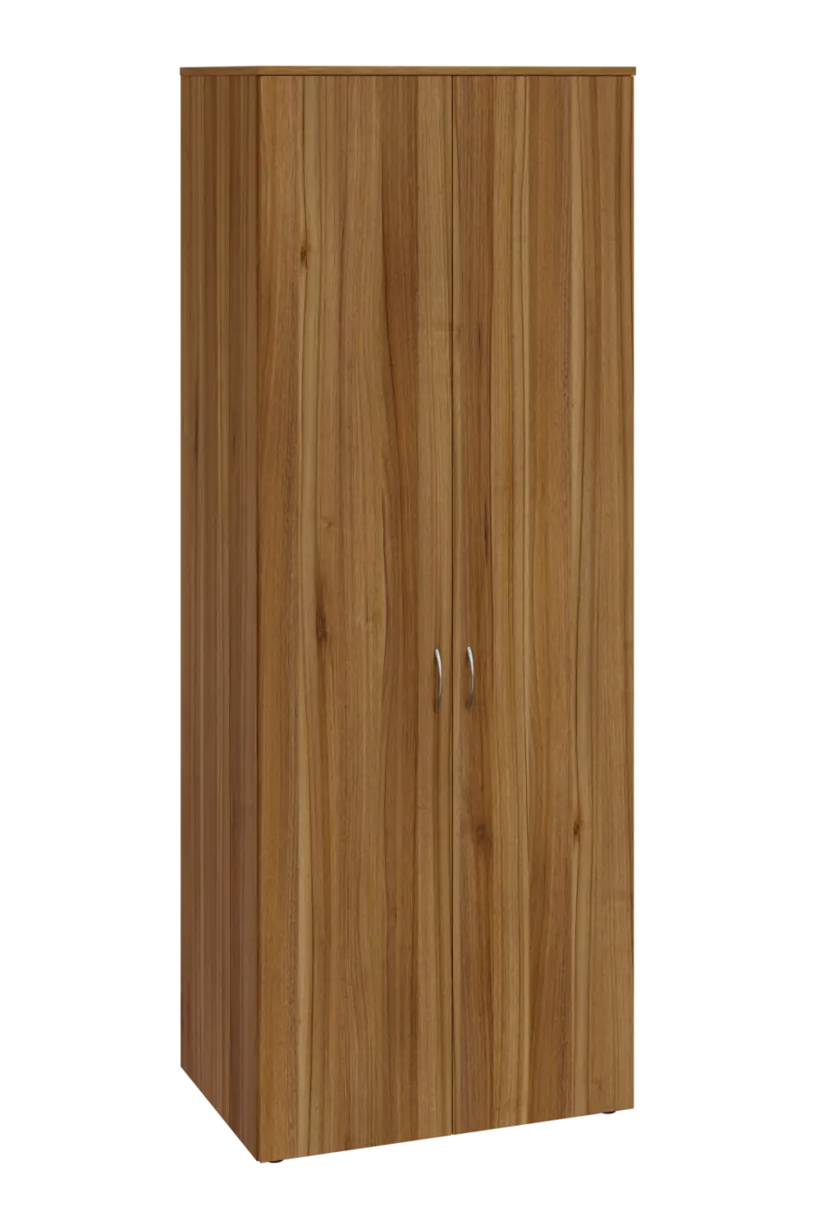 ESR 6 - 81 šatní skříň, 2-dveřová, výsuvné ramínko, 2150x800x400, ořech světlý