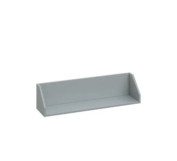 EPA 1 - 100 police závěsná, deska 18 mm lamino - šedá