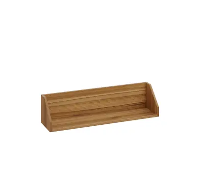 EPA 1 - 100 police závěsná, deska 18 mm lamino - ořech světlý