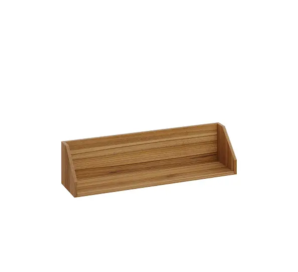 EPA 1 - 100 police závěsná, deska 18 mm lamino - ořech světlý