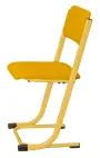 FRANTIŠKA židle Classic velikost 7, čalouněná-látka žlutá RAL 1028 - žlutá