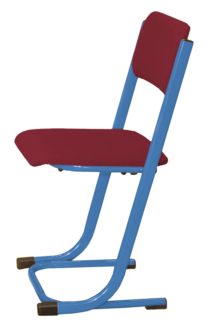 FRANTIŠKA židle Classic velikost 7, čalouněná-látka vínová RAL 5015 - modrá