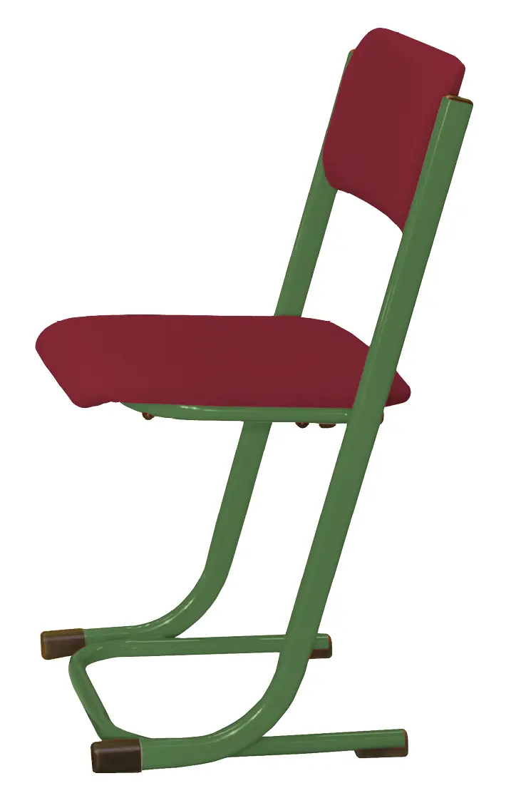 FRANTIŠKA židle Classic velikost 7, čalouněná-látka vínová RAL 6029 - zelená