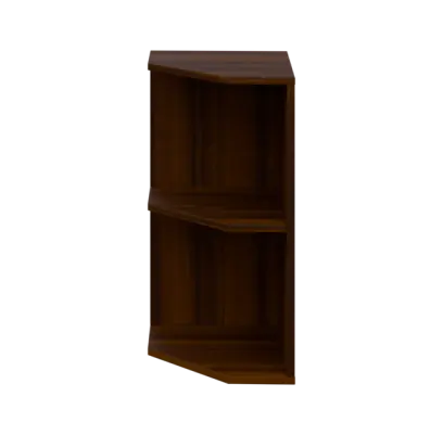 OZV 2 - 4 kancelářská skříň rohová, levá, 750x400x400, ořech královský OZV 2 - 4 kancelářská skříň rohová, levá, 750x400x400, ořech královský