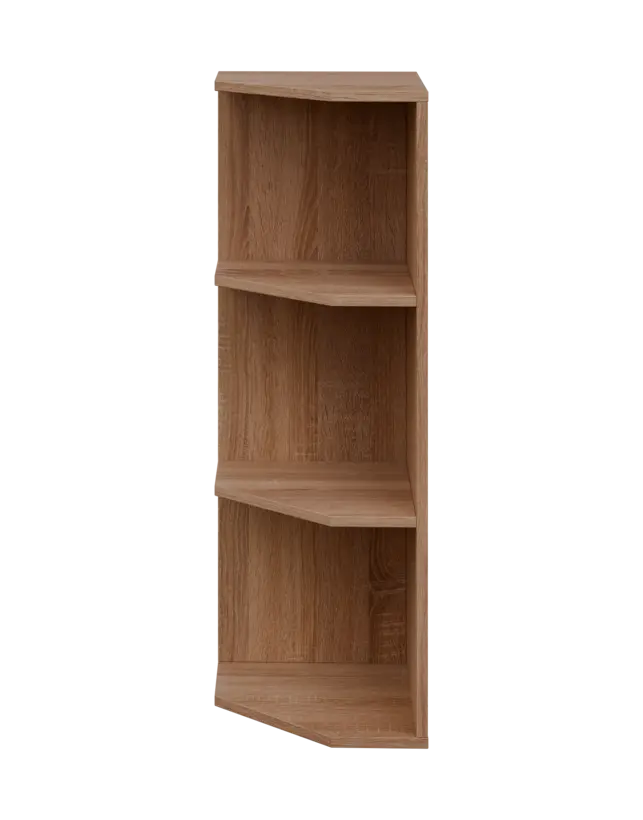 OZV 3 - 4 kancelářská skříň rohová, levá, 1100x400x400, dub bardolino