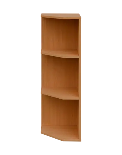 OZV 3 - 4 kancelářská skříň rohová, levá, 1100x400x400, buk royal