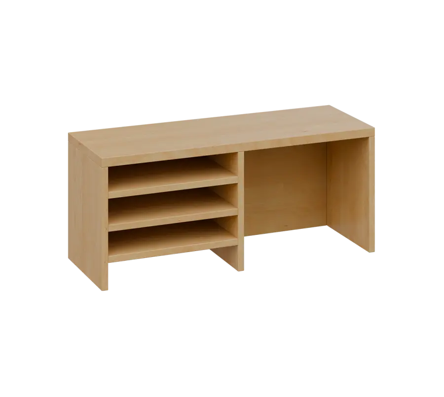 ONN - 85 nástavba stolová, vrchní deska 25 mm, javor horský